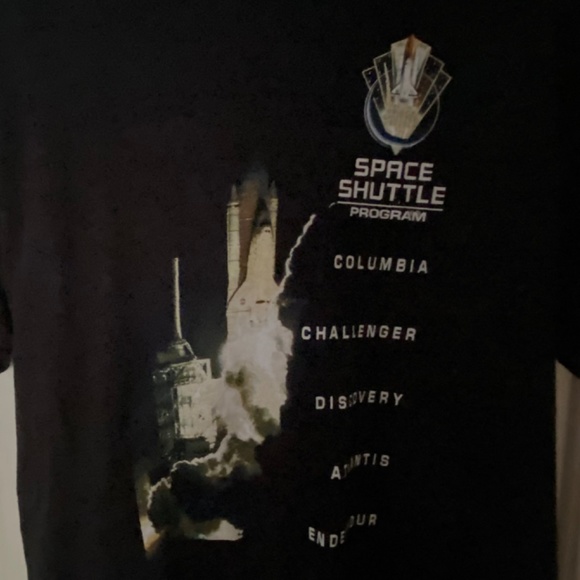 NASA Space Shuttle Program Missions Commemorative 1981-2010 Medium T-Shirt - Picture 5 of 6